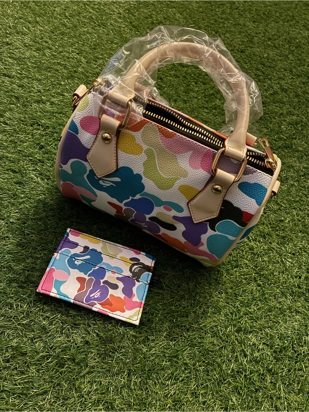 Custom Bape Design Purse